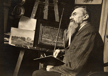 119754 Portret van Anthony Everhardus Grolman, geboren 3 januari 1843, graficus en kunstschilder, overleden 22 januari ...